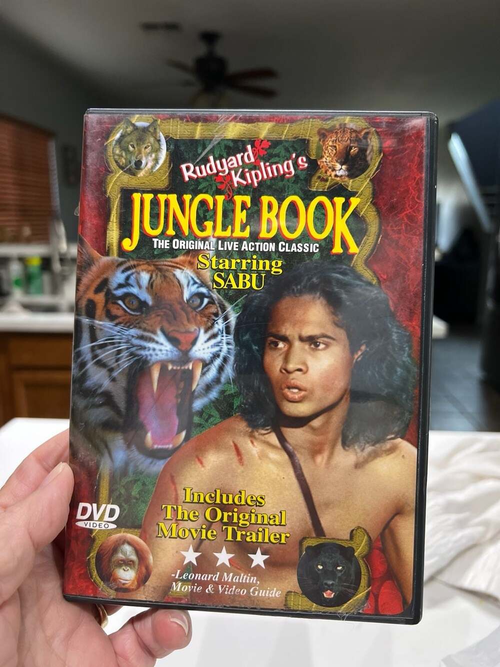 Rudyard Kipling's Jungle Book (1942) DVD  - Sterling Entertainment Release